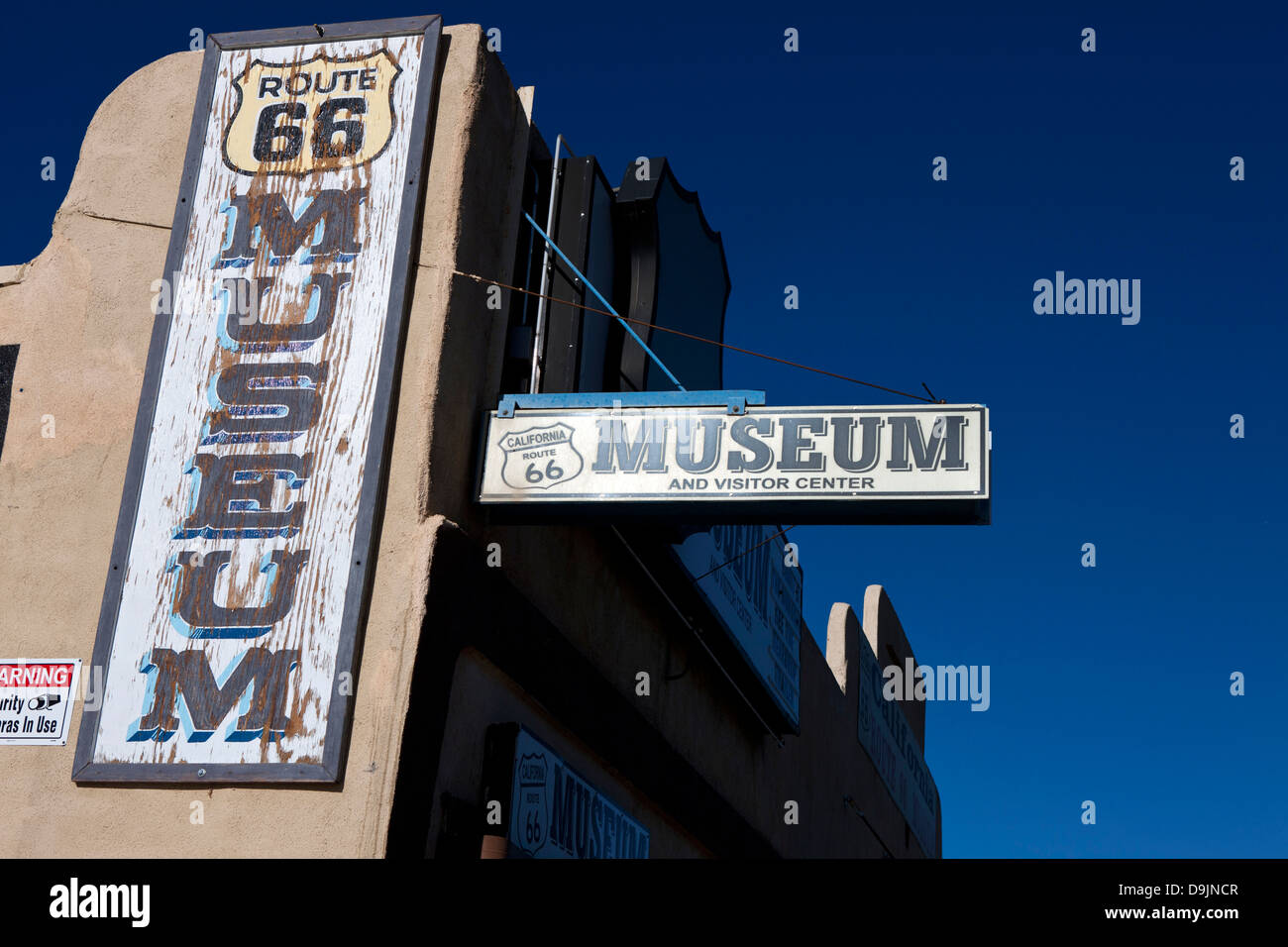 Außenansicht des Museums Route 66, Victorville, Kalifornien, Vereinigte Staaten von Amerika Stockfoto