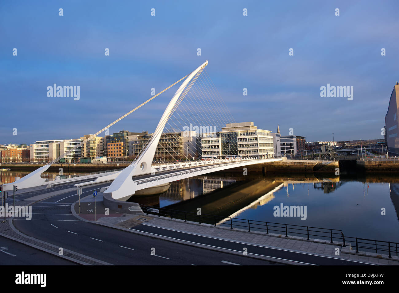 Samuel Beckett Bridge, Dublin Stockfoto