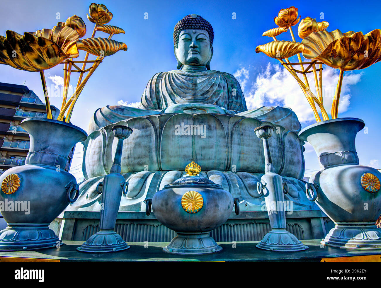 Großer Buddha von Hyogo in Kobe, Japan. Stockfoto