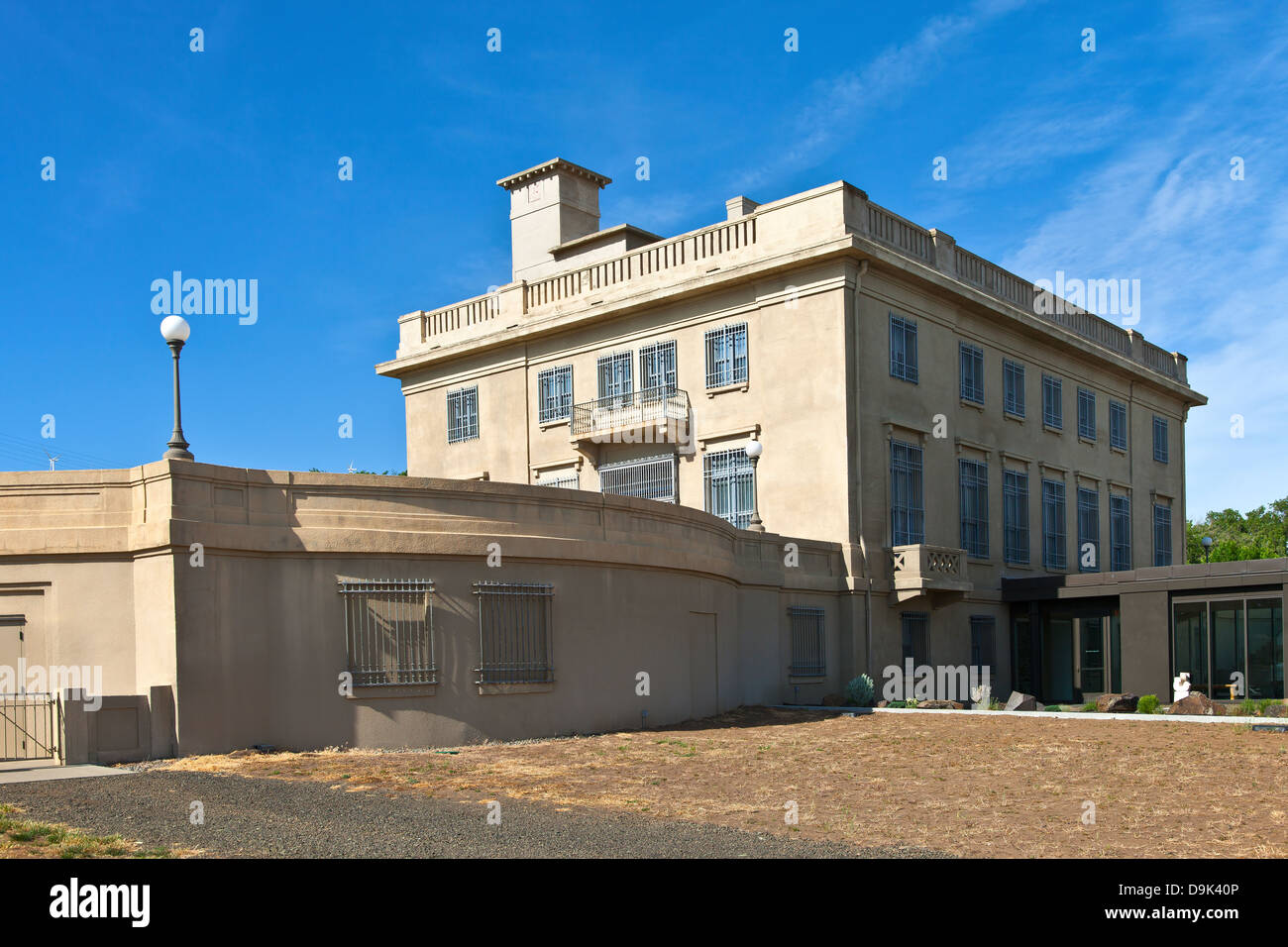 Maryhill Museum der Kunst Columbia River Gorge US-Bundesstaat Washington. Stockfoto