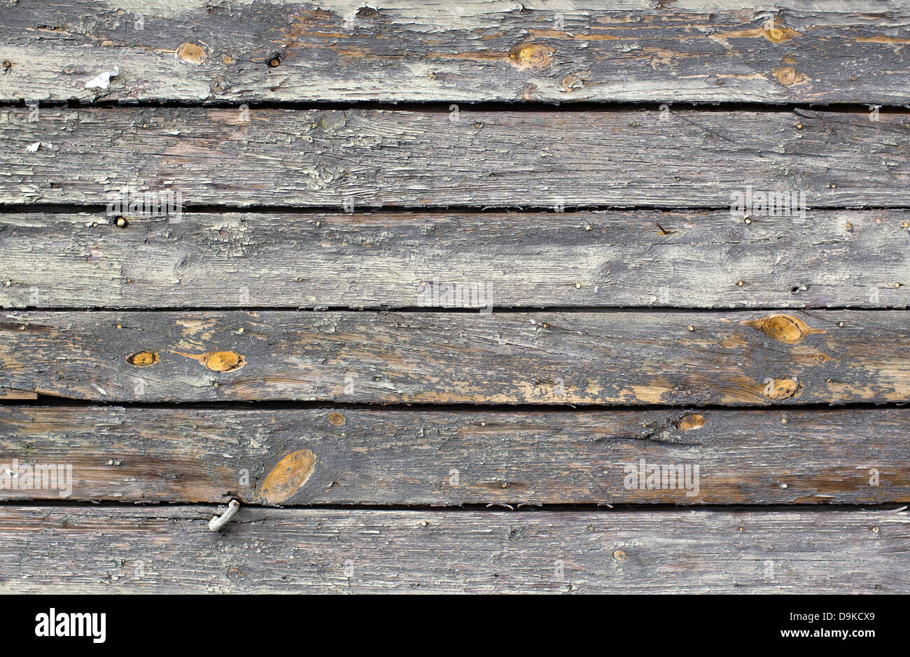 Verwitterte Holz Hintergrund Stockfoto