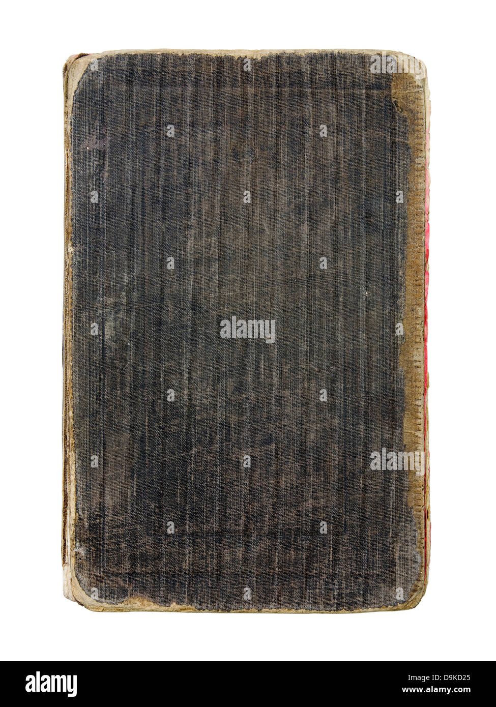 Old Book Cover mit Beschneidungspfad Stockfoto
