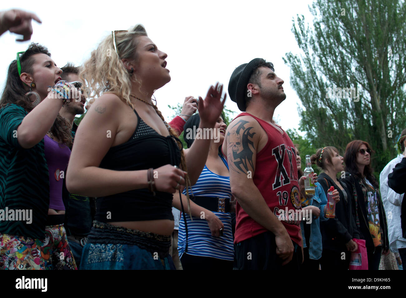 2013 Leamington Friedensfest Stockfoto