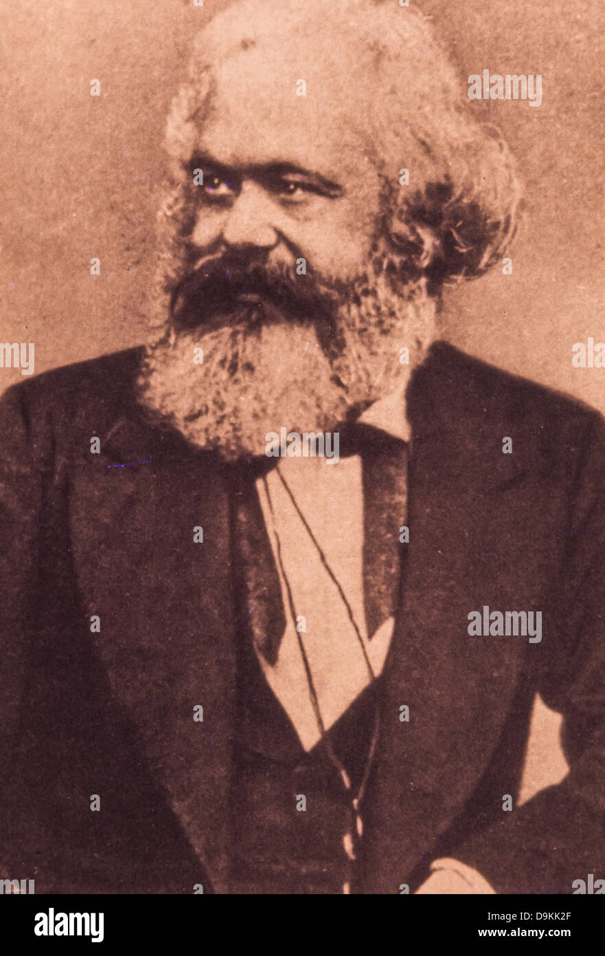 Karl Marx Stockfoto