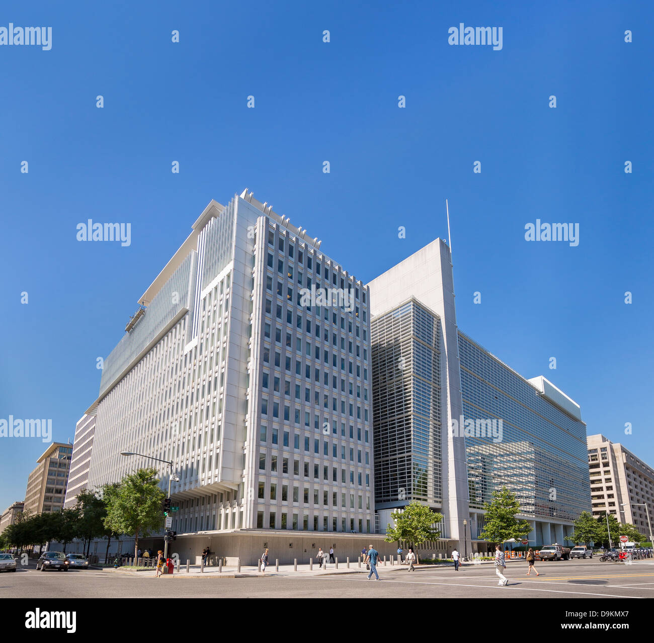WASHINGTON, DC, USA - The World Bank Gebäude. Stockfoto
