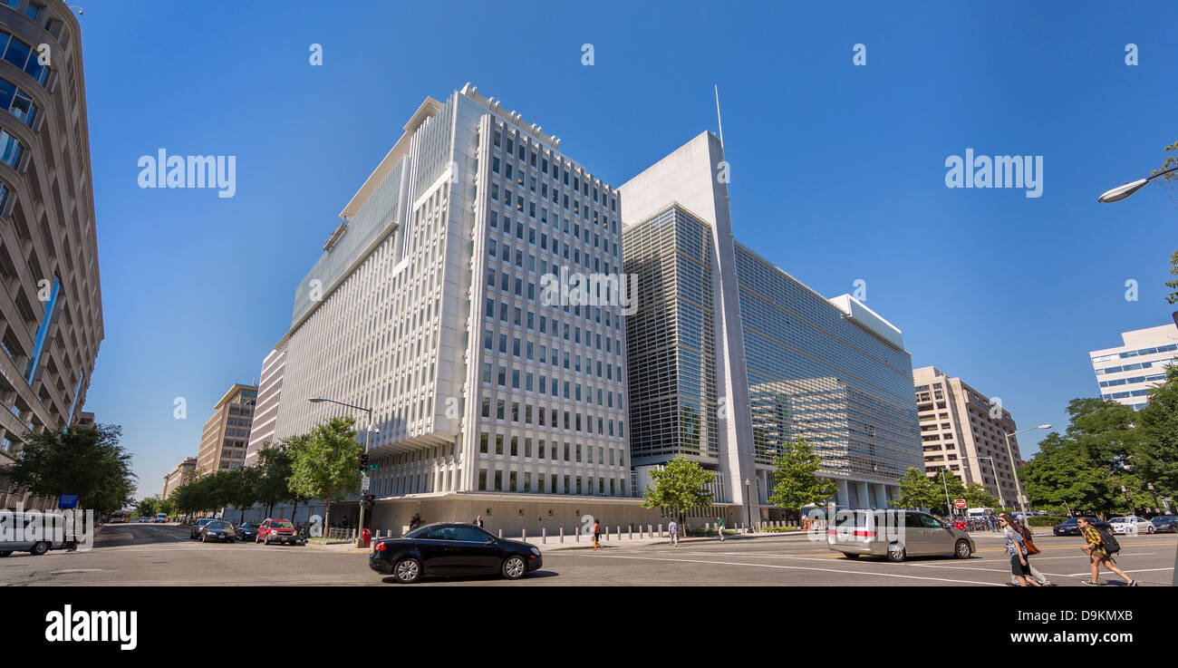 WASHINGTON, DC, USA - The World Bank Gebäude. Stockfoto