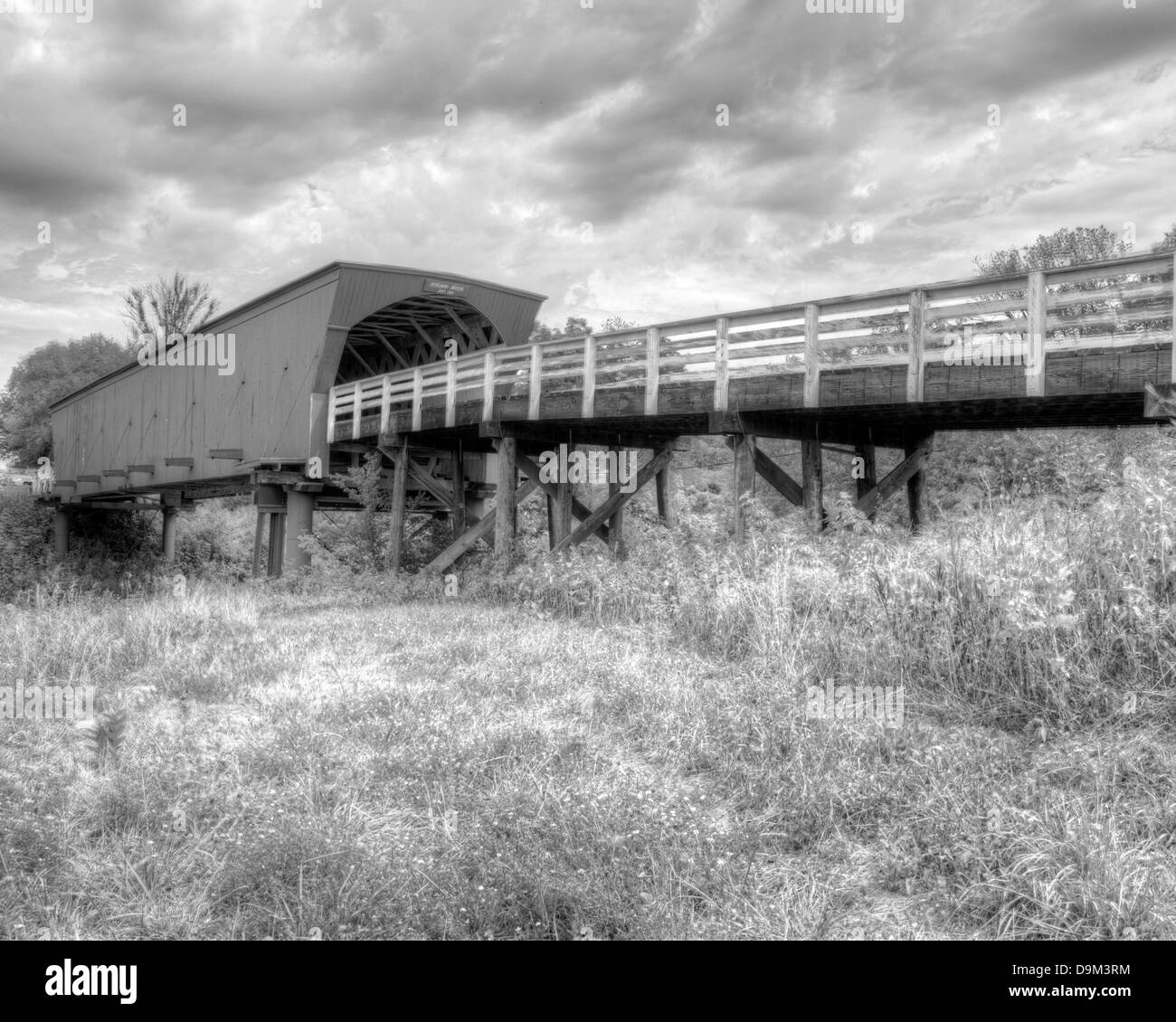 Brücken von Madison County, Iowa Stockfoto