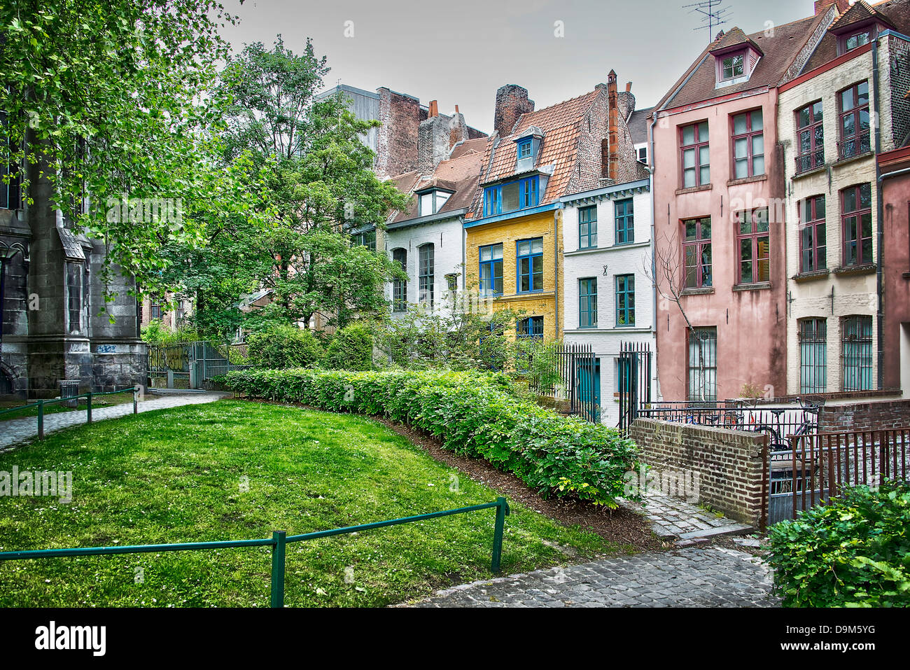 Legen Sie Gilleson, alte Stadt von Lille, Nordfrankreich Stockfoto