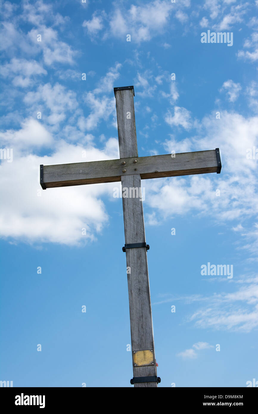 Die Gedenkstätte Kreuz Lochnagar France Stockfoto