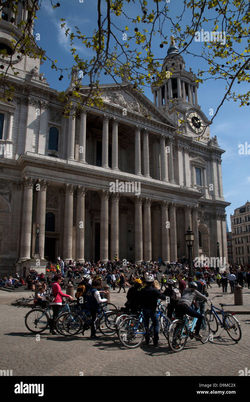 St Pauls Cathedral London England Stockfoto