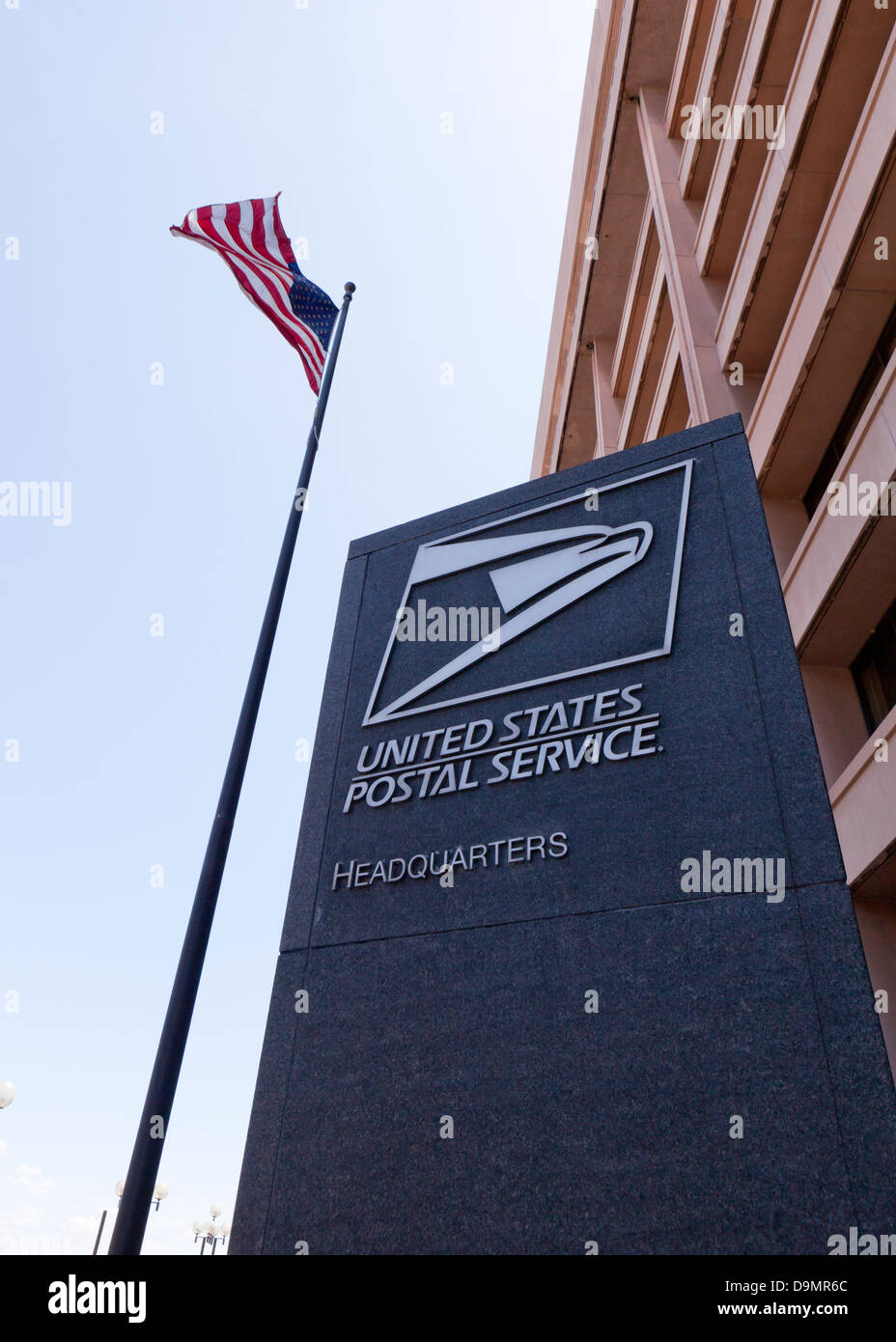 Der US Postal Service Zentrale Gebäude - Washington, DC USA Stockfoto
