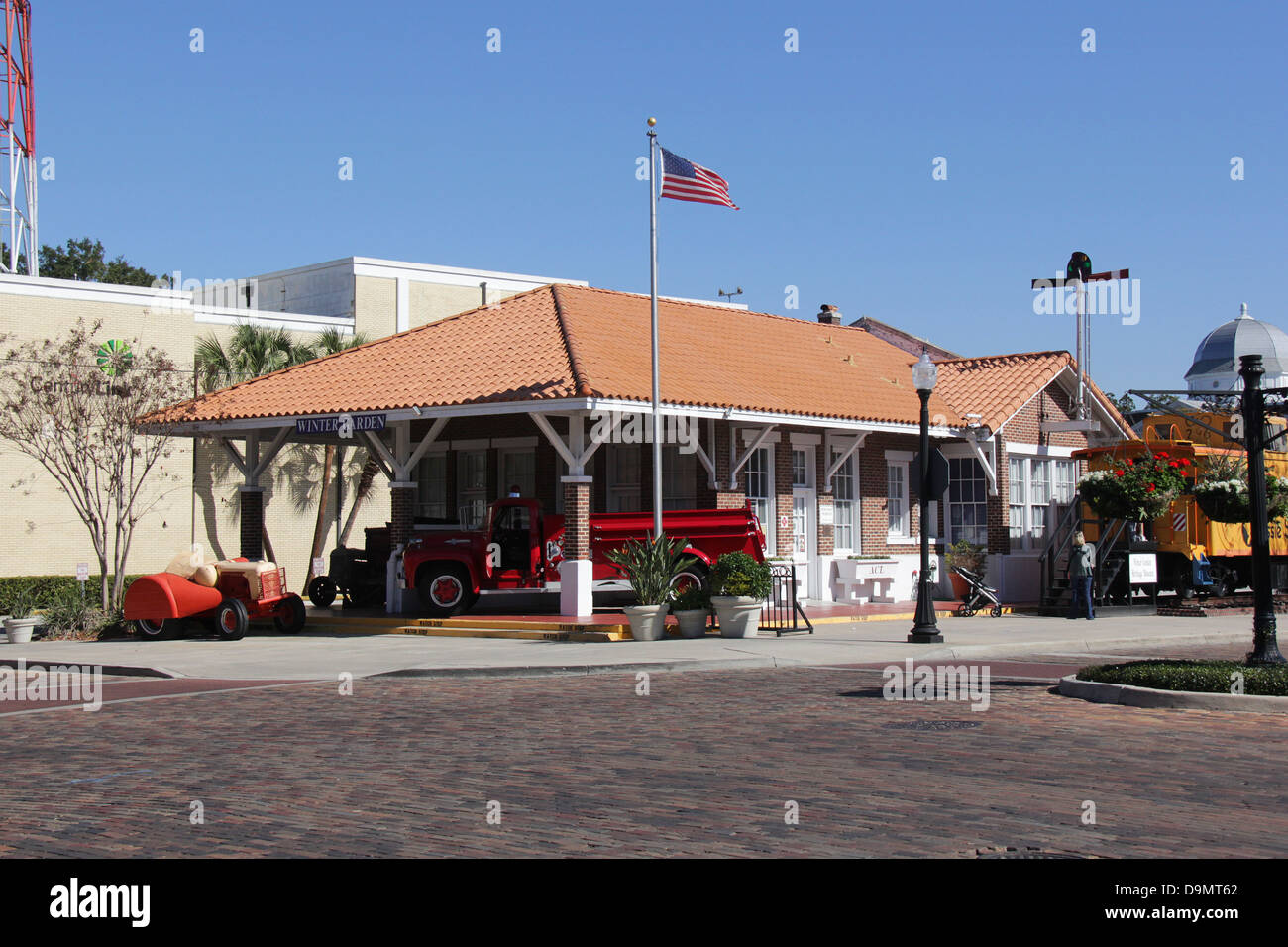 Wintergarten, Florida, das Heritage Museum. Stockfoto