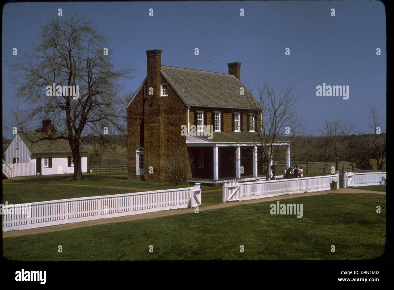 Der Appomattox Court House National Historical Park ist der Ort der Kapitulation von General Robert E. Lee an Union General Ulysses S. Grant im Jahr 1865, einem entscheidenden Moment im Amerikanischen Bürgerkrieg. Stockfoto
