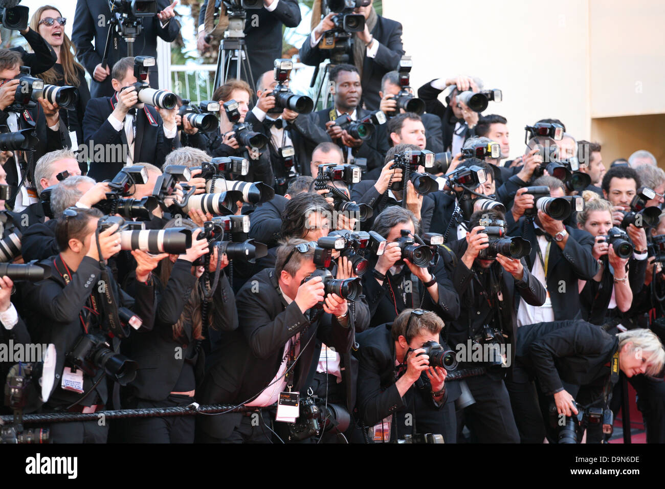 Fotografen bei The Immigrant Filmvorführung Gala auf dem Cannes Film Festival Freitag 24. Mai Mai 2013 Stockfoto