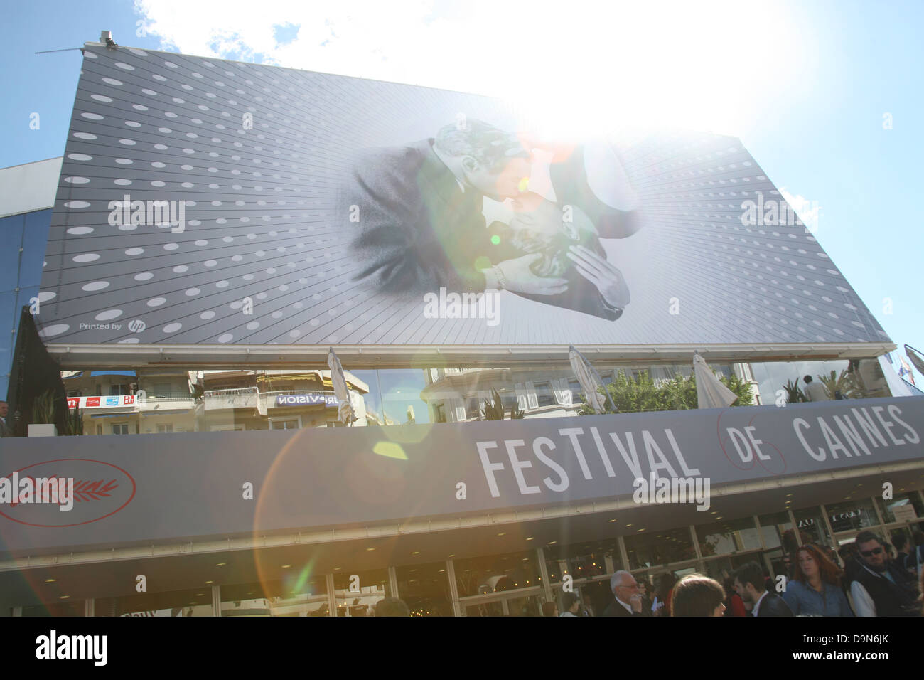 Das Palais des Festivals während der 66. Cannes Film Festival 2013 Stockfoto