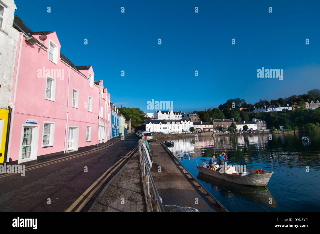 Großbritannien, Schottland, Innere Hebriden, Isle of Skye, portree Harbour Stockfoto