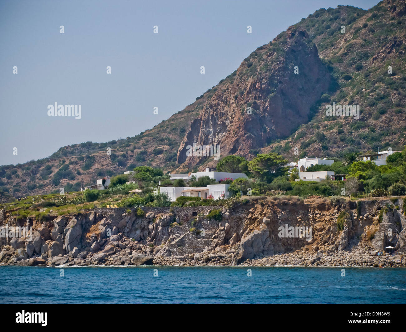 Lipari Insel, Äolischen Inseln, Sizilien, Italien Stockfoto