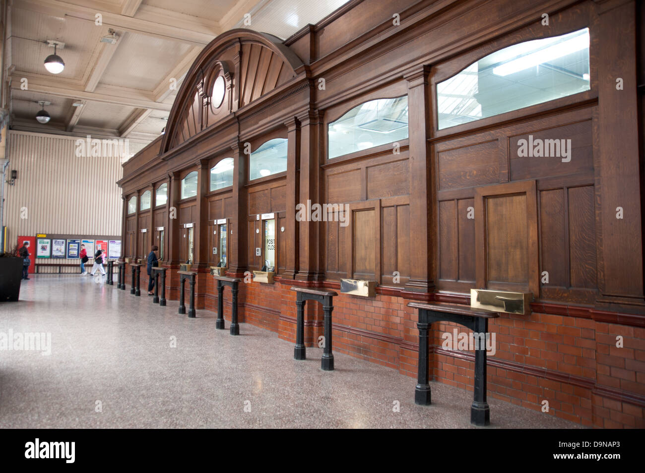 Das Ticket Office, Manchester Victoria Station Stockfoto