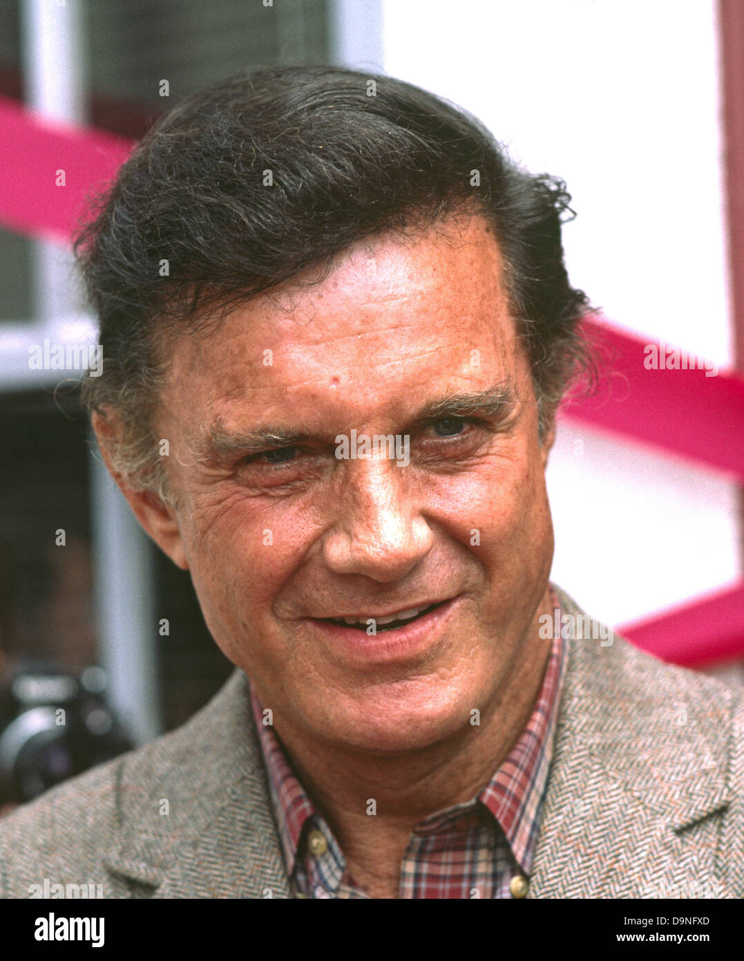 US-amerikanischer Schauspieler, Cliff Robertson Stockfoto