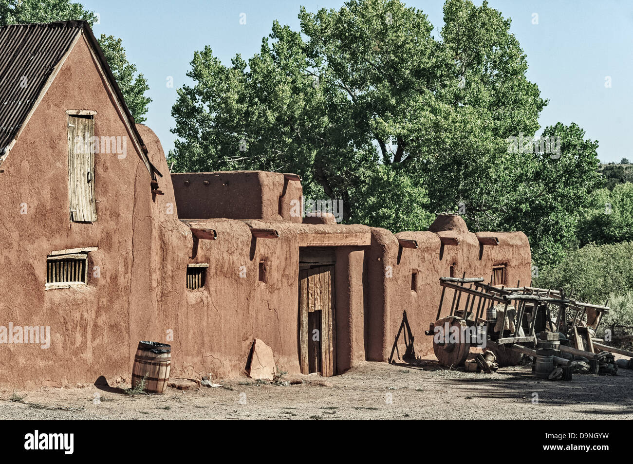 El Rancho De La Golondrinas, Los Pinos Road, Santa Fe, New Mexico Stockfoto