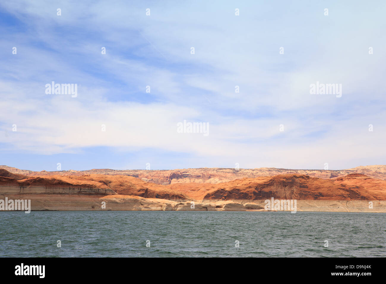 Halls Creek Arm am Lake Powell in Utah Stockfoto