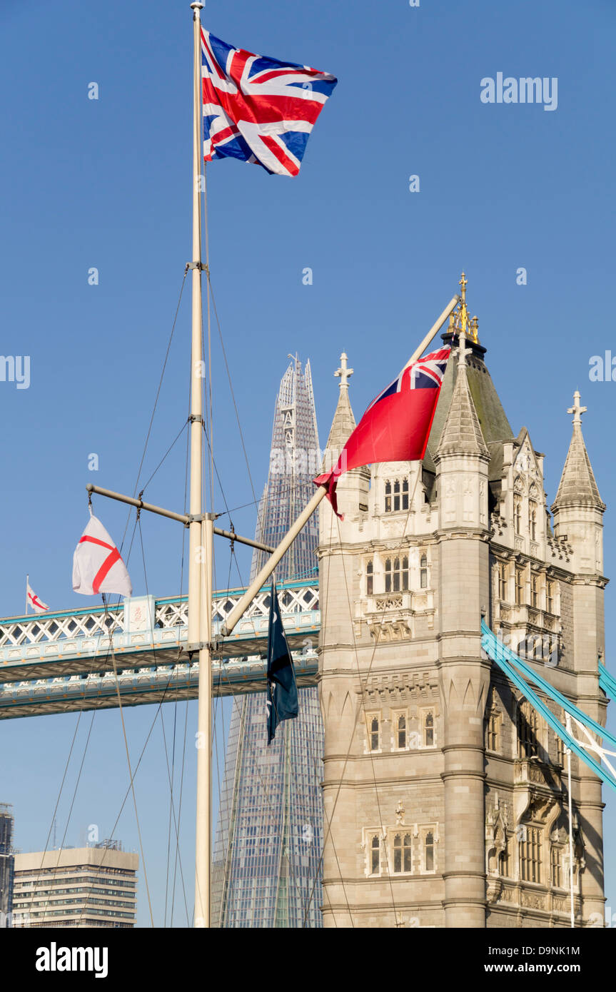 Großbritannien, England, London, Tower Bridge Stockfoto