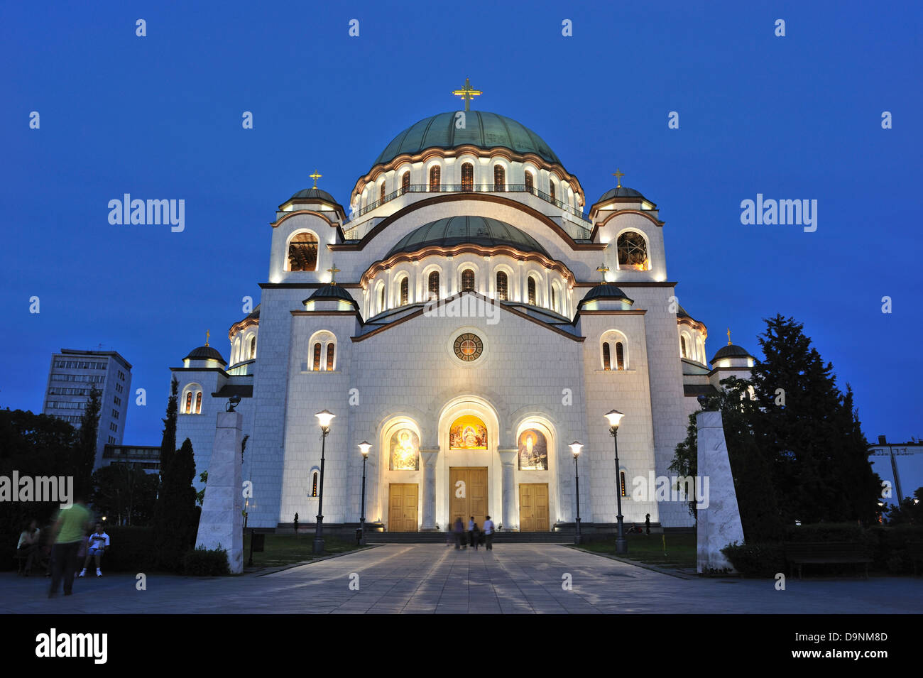 Kirche St. Sava, Belgrad, Serbien Stockfoto