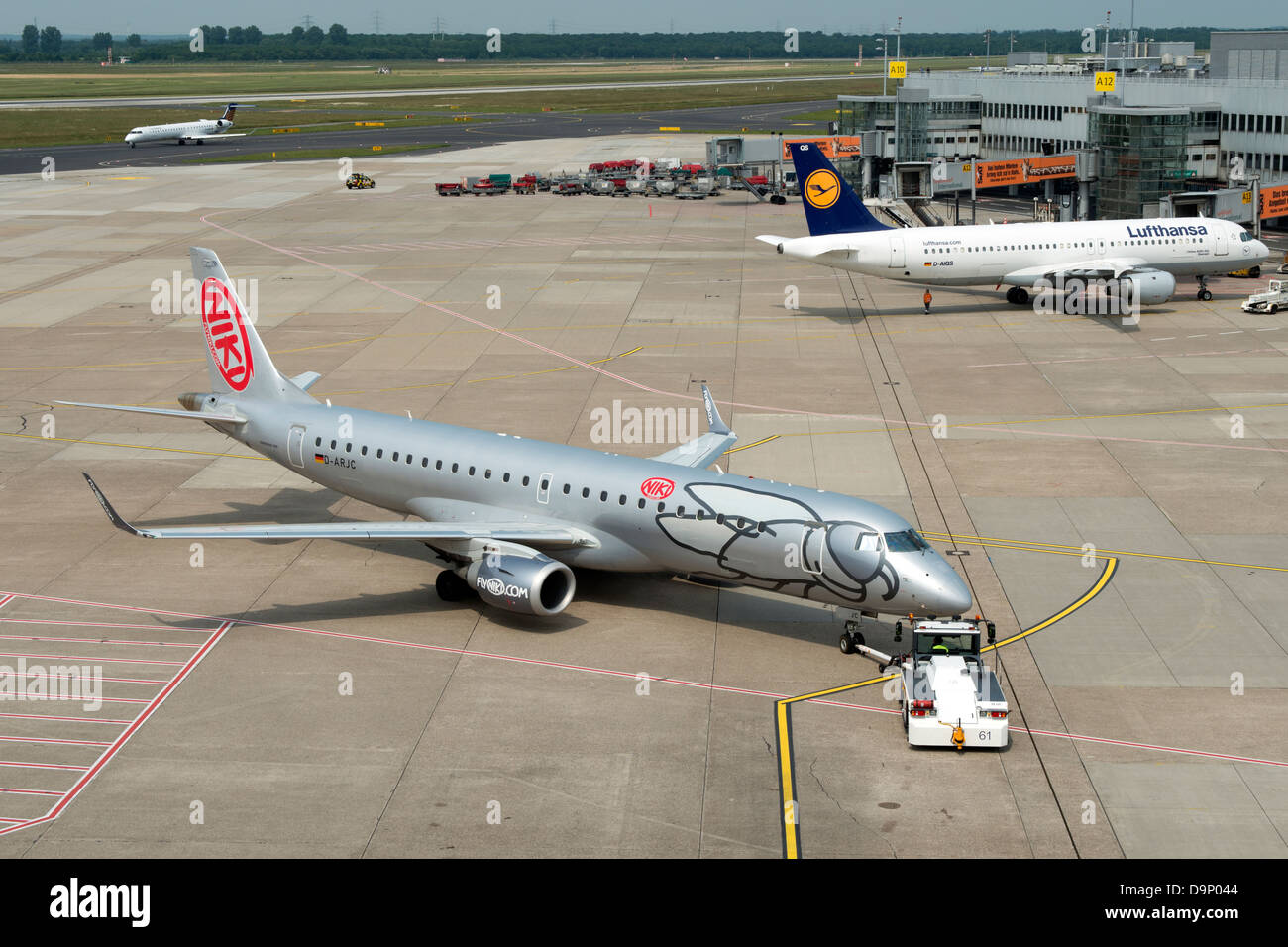 Embraer 190 Commercial Jet Airliner Stockfoto