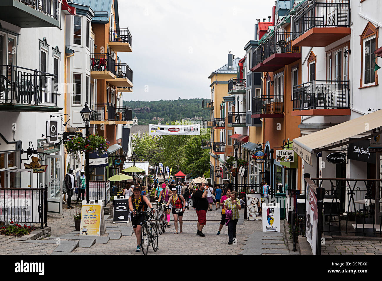 IRONMAN 70.3 World Championship Mont-Tremblant Stockfoto