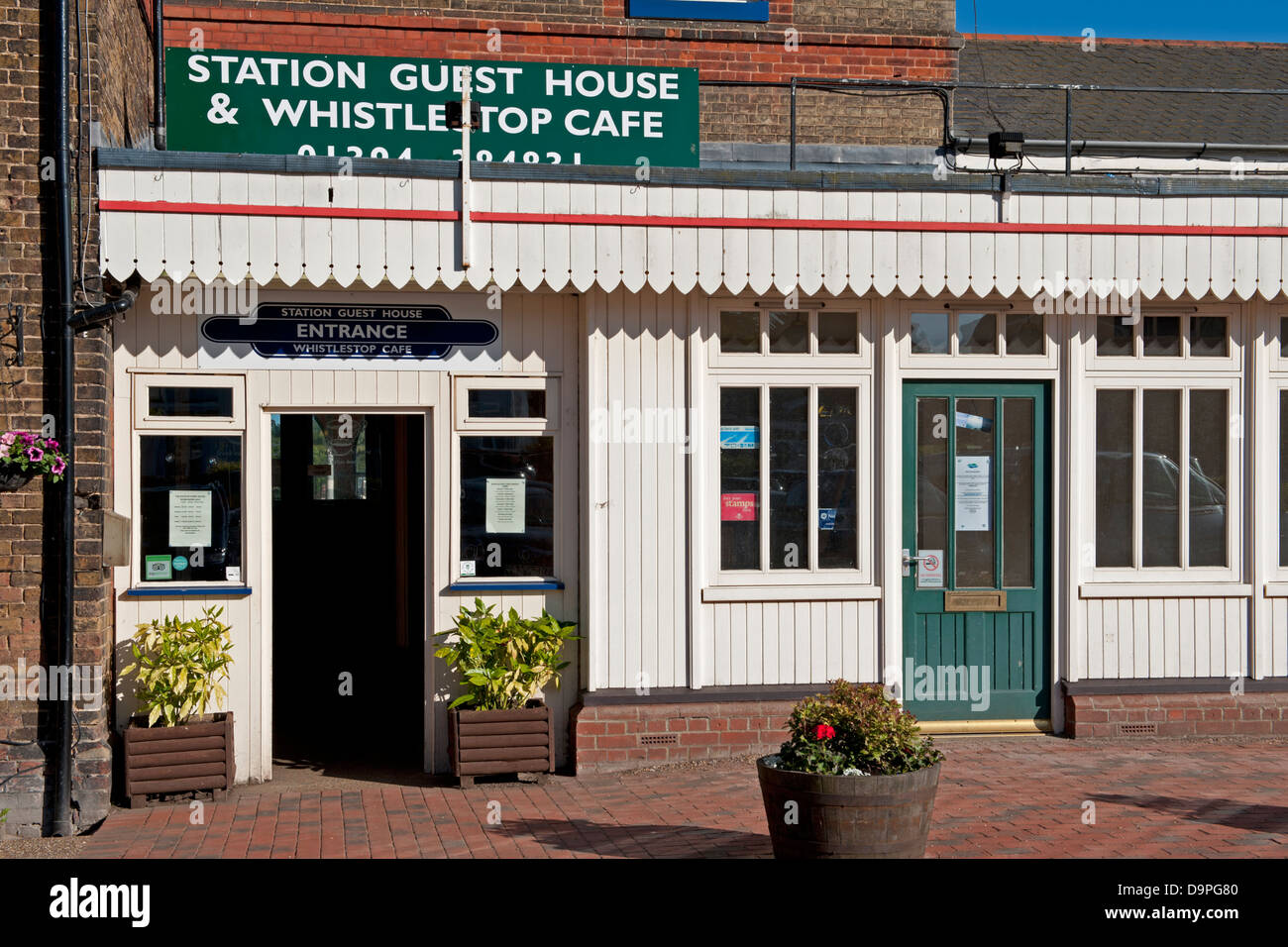 Das Station Hotel und Gästehaus, Woodbridge, Suffolk, UK Stockfoto