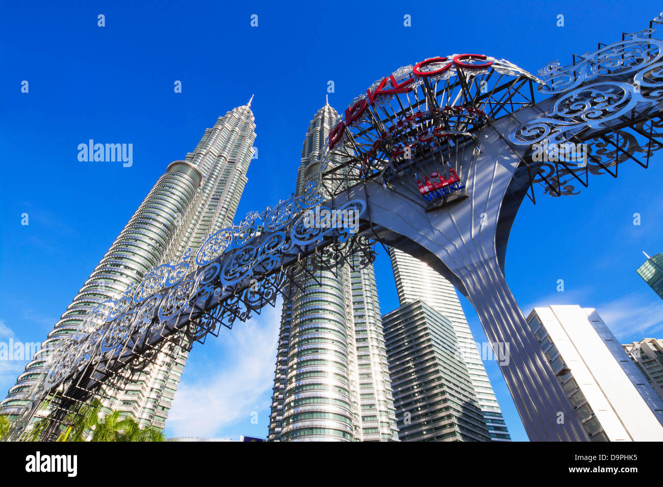 Petronas Twin Towers, Kuala Lumpur, Malaysia Stockfoto