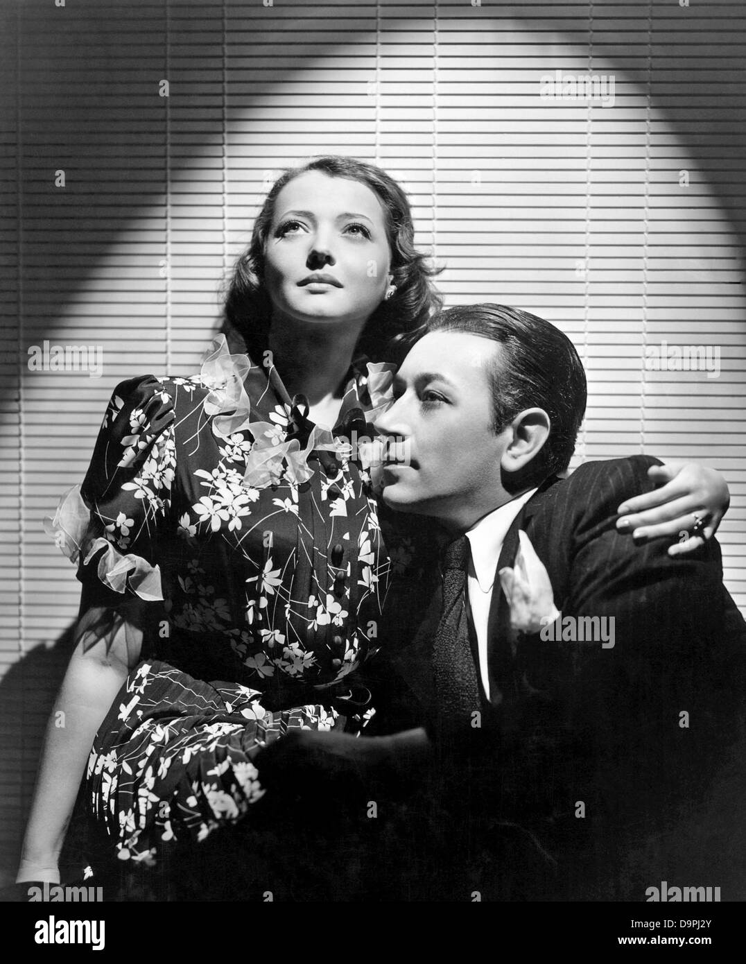 SIE und mich 1938 Paramount Film mit Sylvia Sidney und George Raft Stockfoto