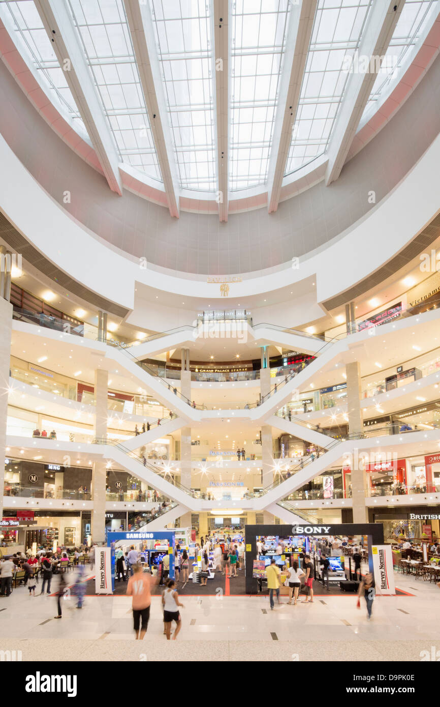 Pavillon-Shopping-Mall, Bukit Bintang, Kuala Lumpur, Malaysia Stockfoto