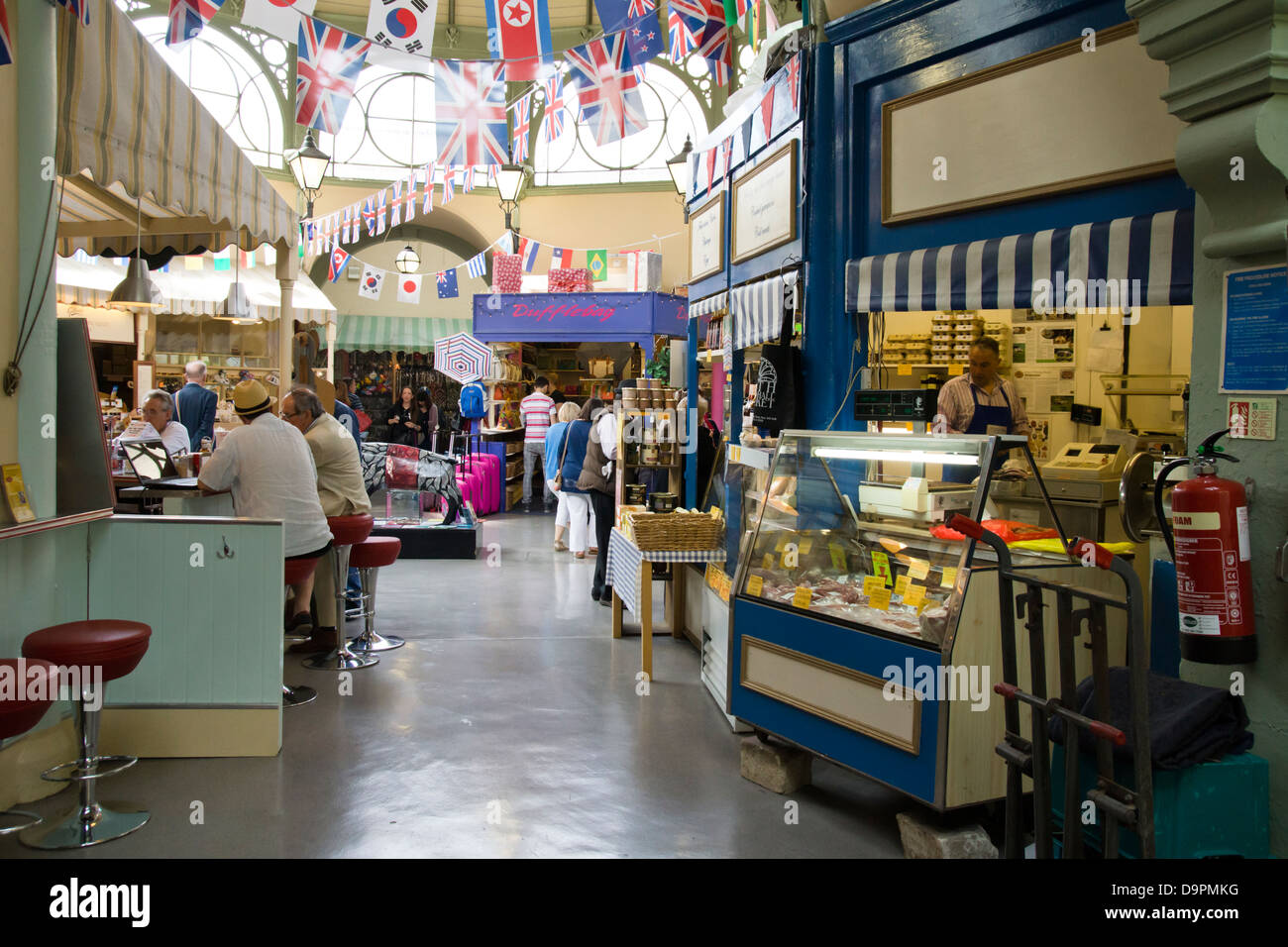 Die Guildhall-Markt. Bad eine historische Stadt im Somerset England UK Stockfoto