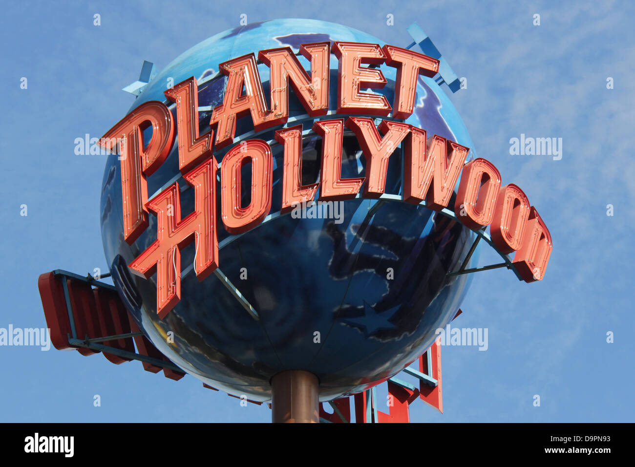 Planet Hollywood Franchise im Downtown Disney World, Orlando, Florida. Stockfoto