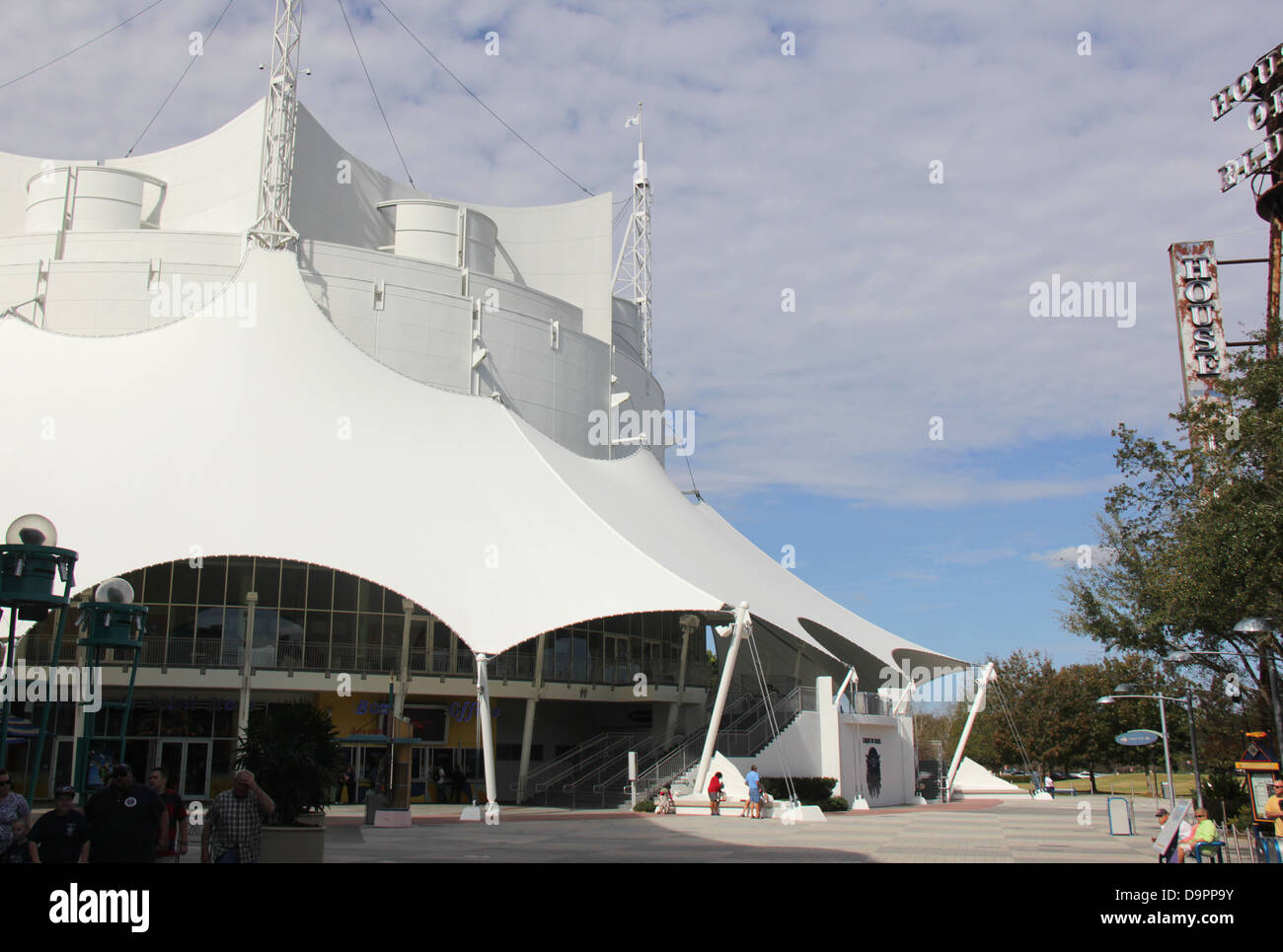 Cirque du Soleil in Downtown Disney, Orlando, Florida. Stockfoto