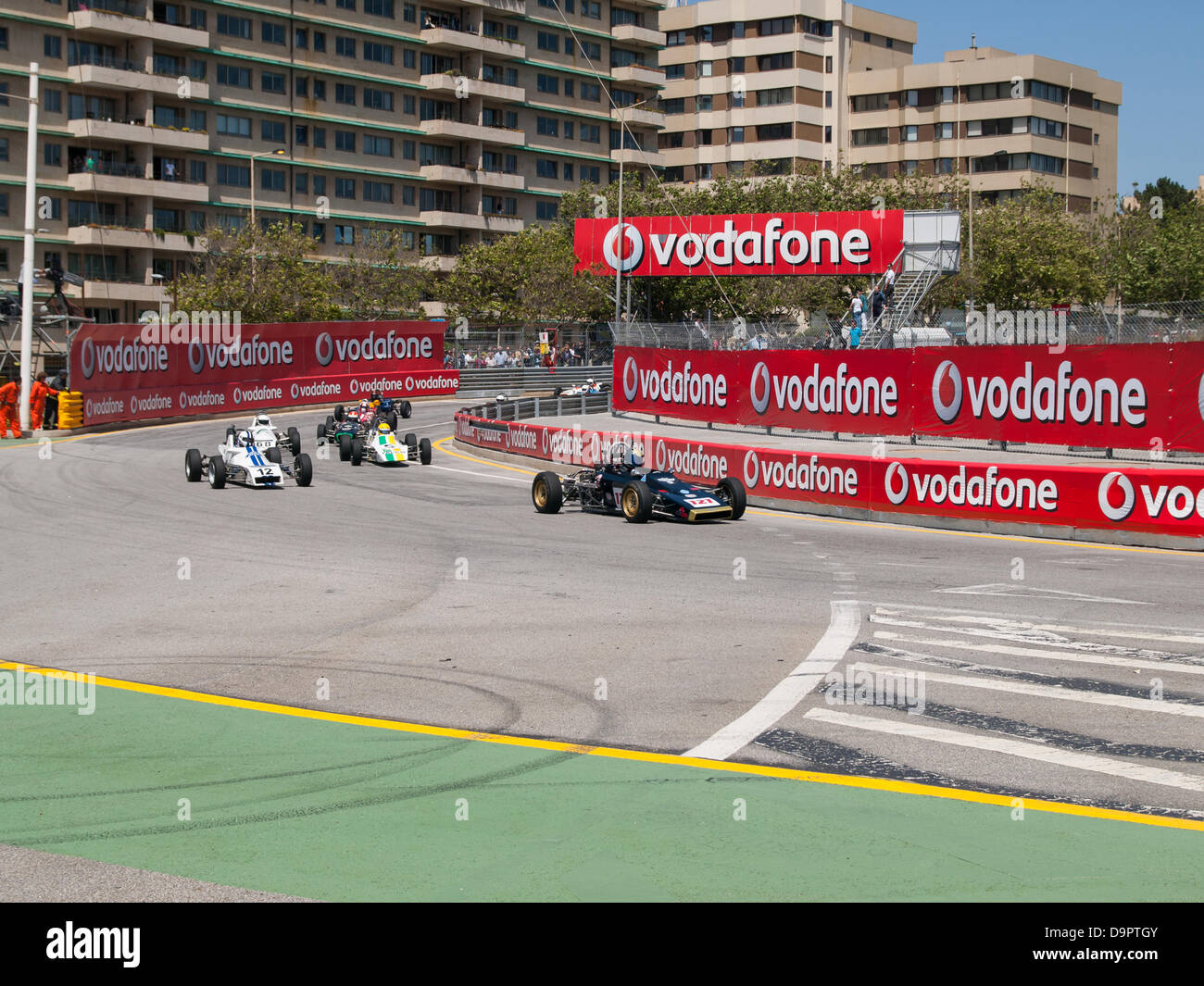 Porto, Portugal, 22. Juni 2013, Circuito da Boavista - Historic Grand Prix 2013 - Formel Ford 2 historische Frankreich, Rennen 1, John Doe (14. Platz) fahren ein Nike MK10 Stockfoto