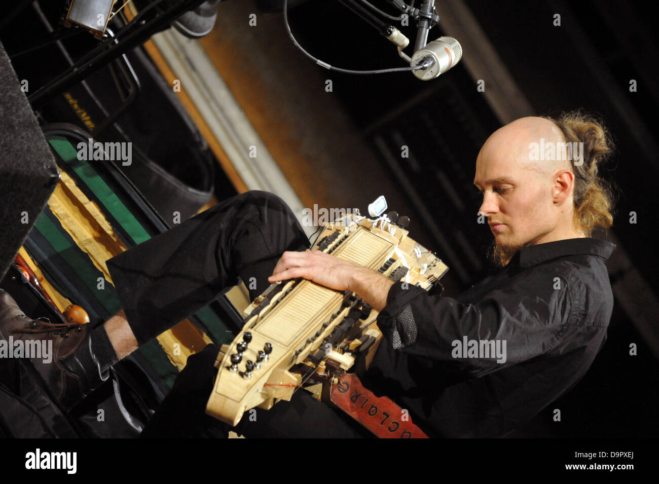 Mosaik - Musikgruppe aus Polen alte Musik aus verschiedenen Traditionen, die mit alten und replizierten Instrumenten. Stockfoto