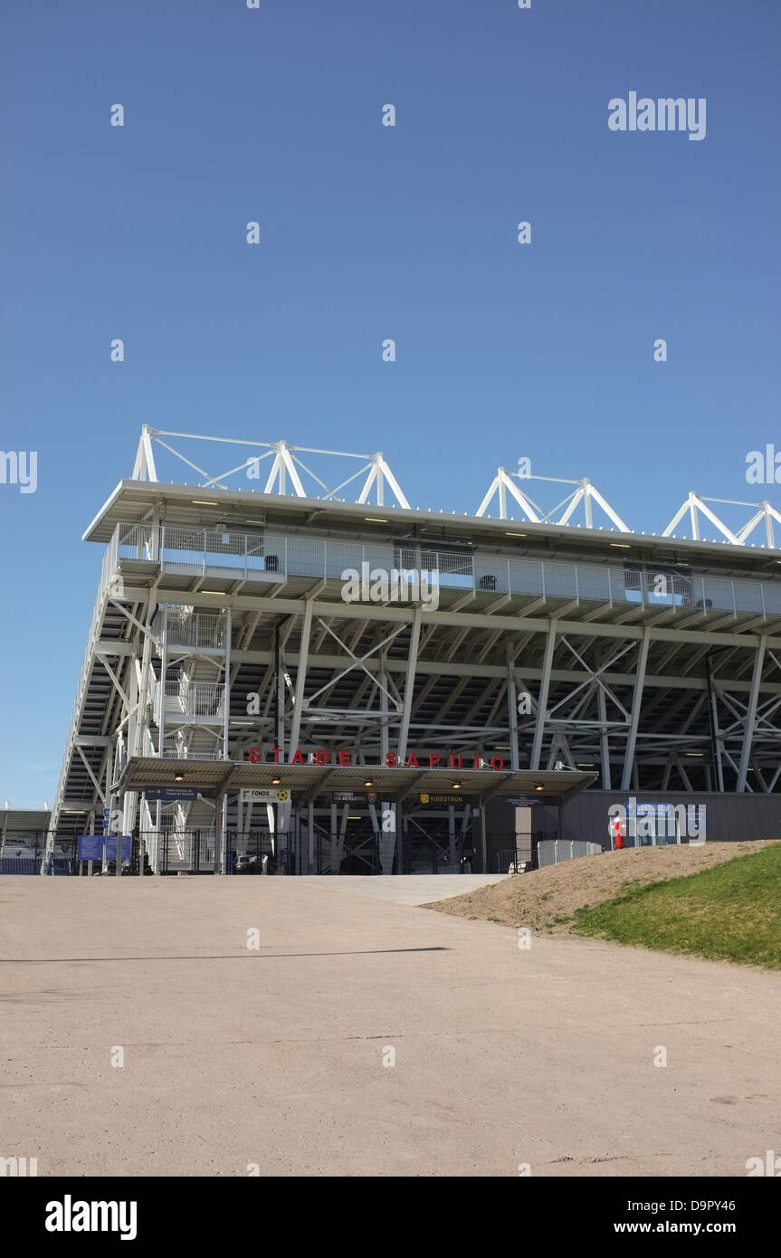 Saputo Stadium ist die aktuelle Heimat der Montreal Impact Stockfoto