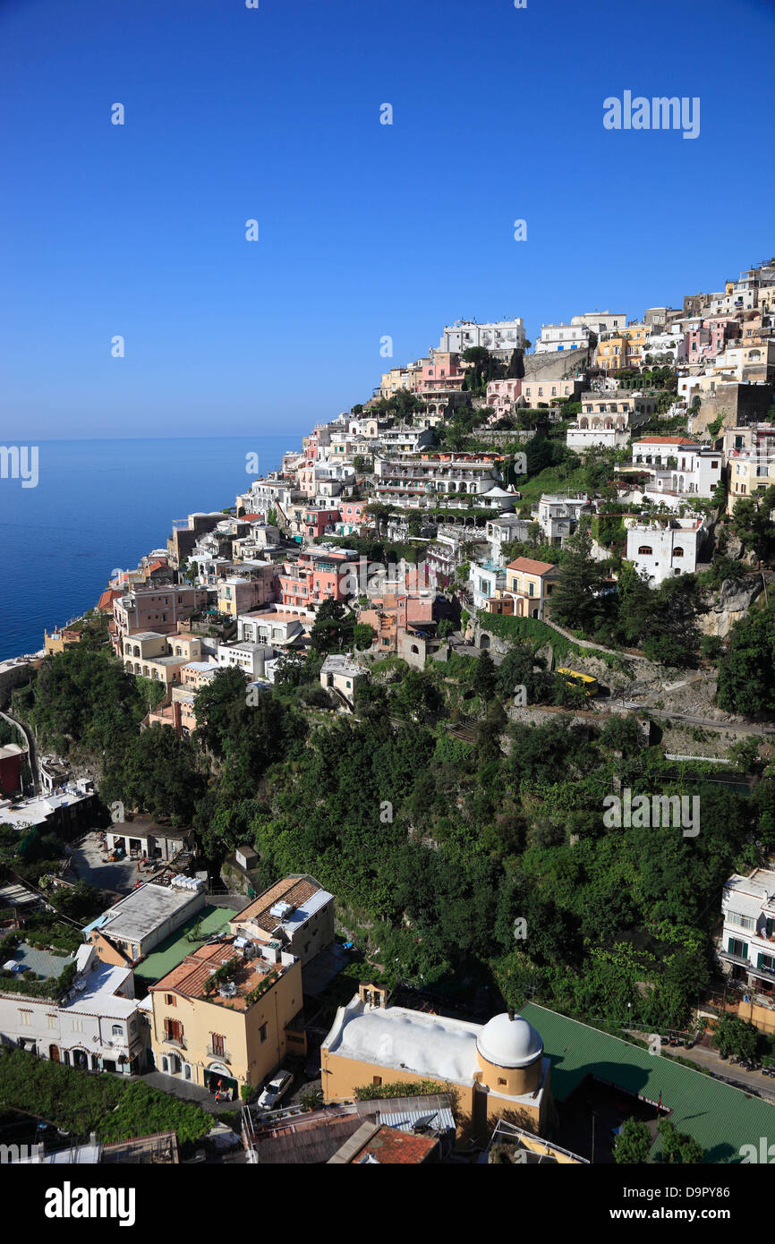 Positano, Kampanien, Italien Stockfoto