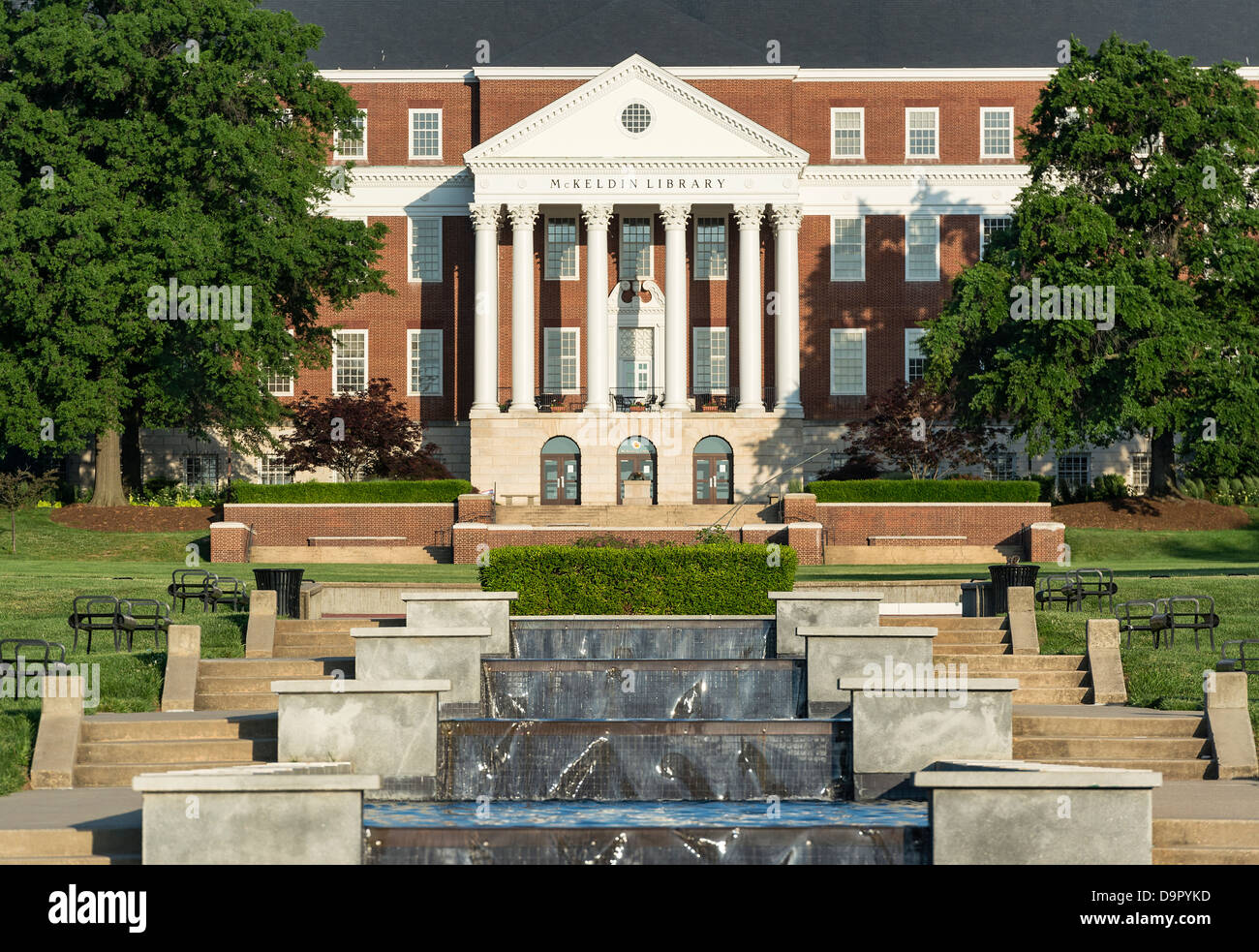 University of Maryland, College Park, Maryland, Vereinigte Staaten Stockfoto