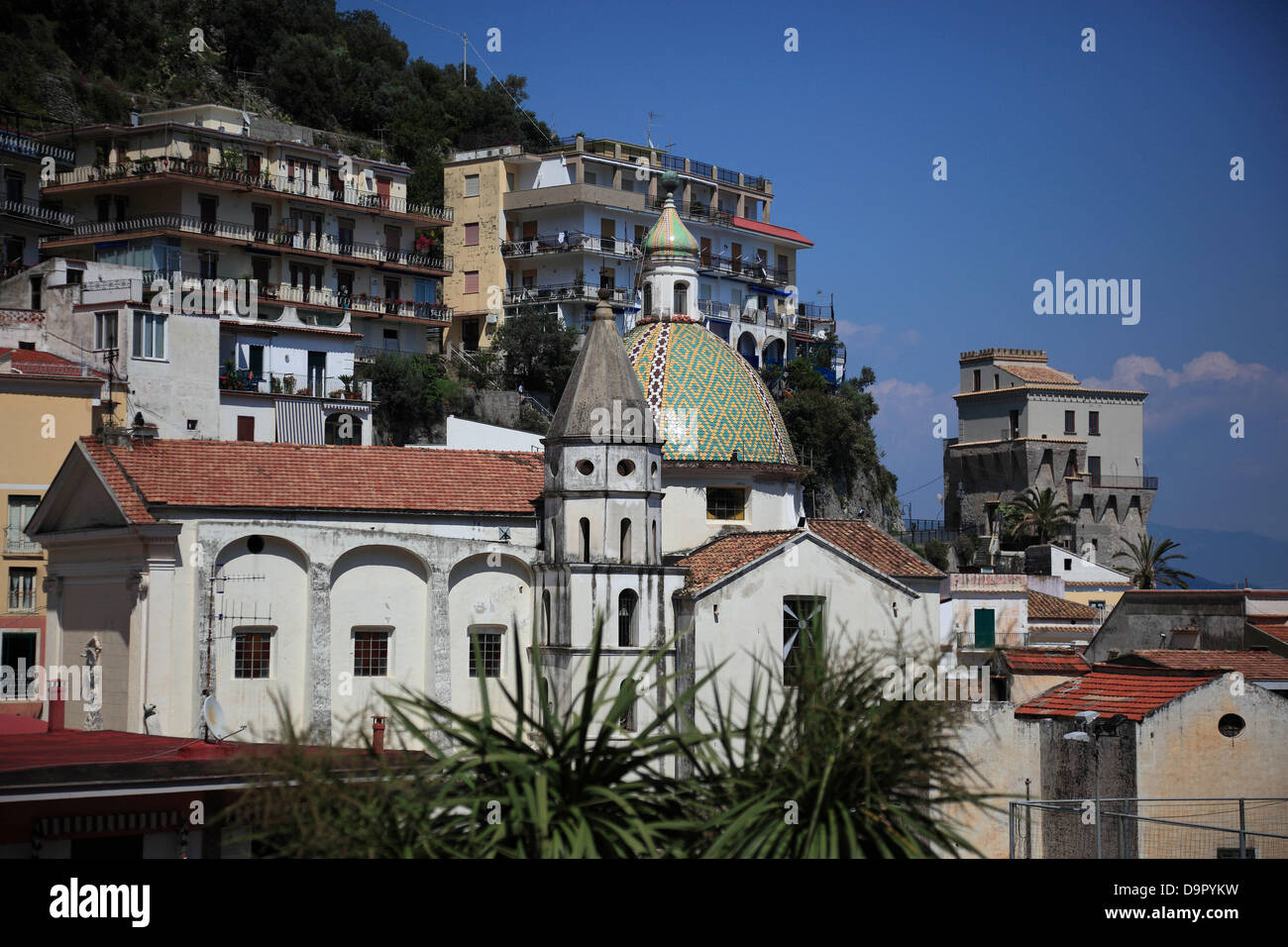 Cetara, Kampanien, Italien Stockfoto