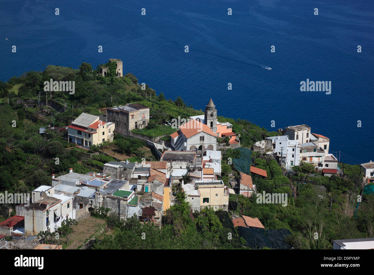 Rafello, Ravello, den Golf von Amalfi, Kampanien, Italien Stockfoto
