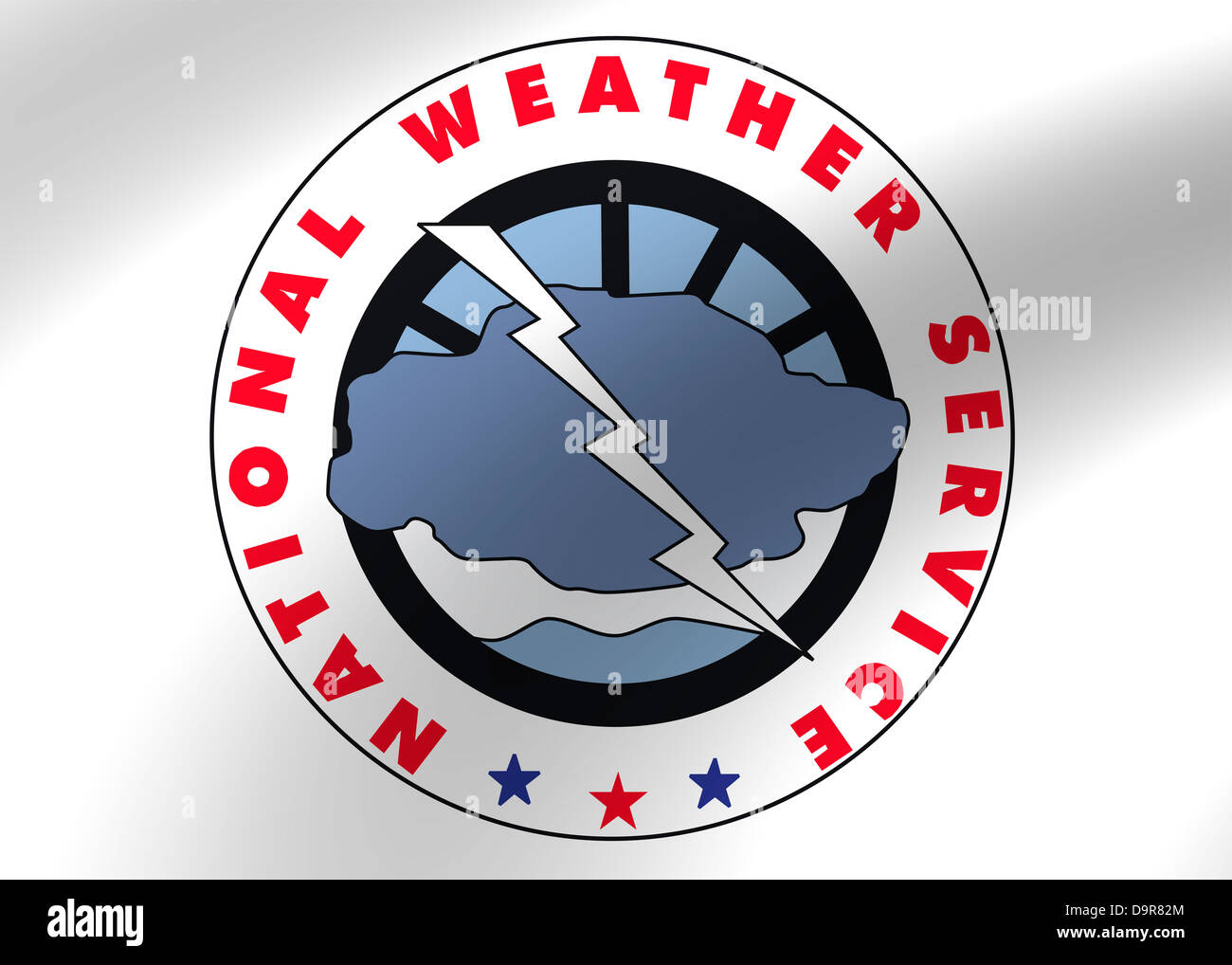 National Weather Service logo Symbol Flagge Stockfoto