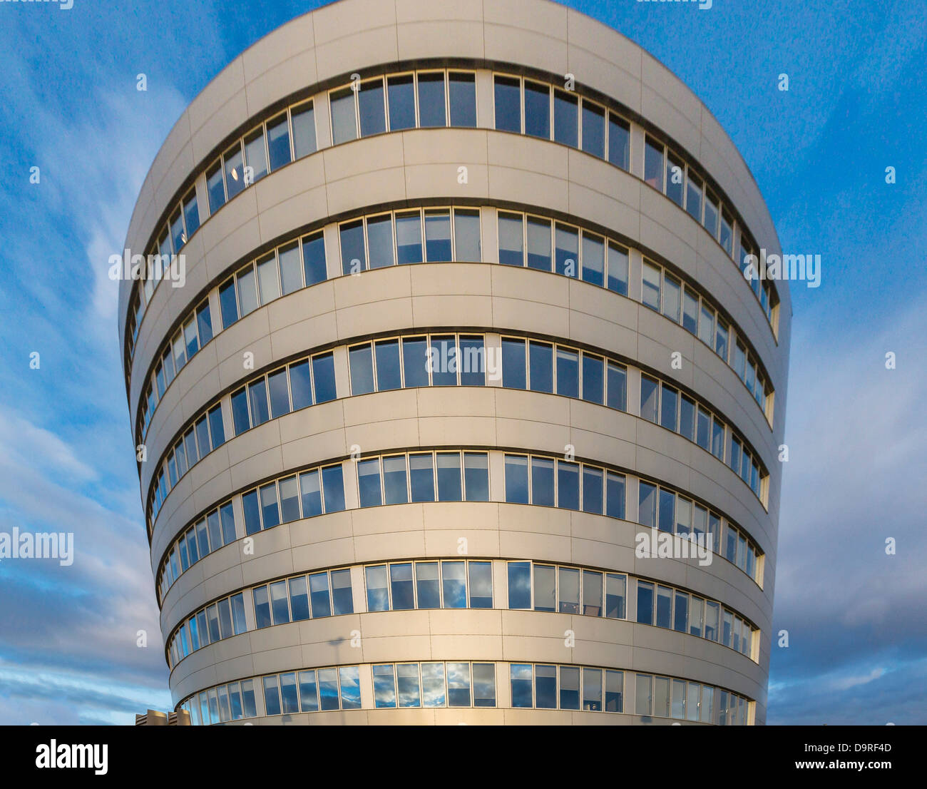 Modernes Bürogebäude in Reykjavik, Island Stockfoto