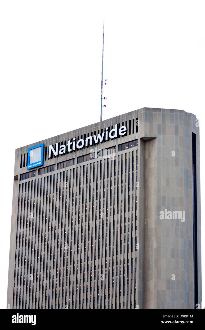 Das bundesweite Gebäude in Columbus, Ohio. Stockfoto