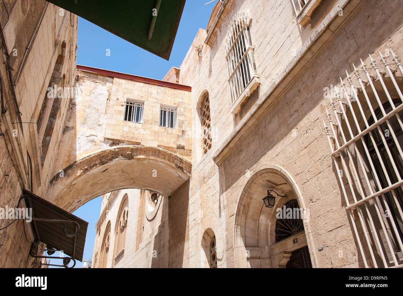 Israel Jerusalem Altstadt das Muslimische Viertel Ecce Homo Arch Via Dolorosa Stockfoto