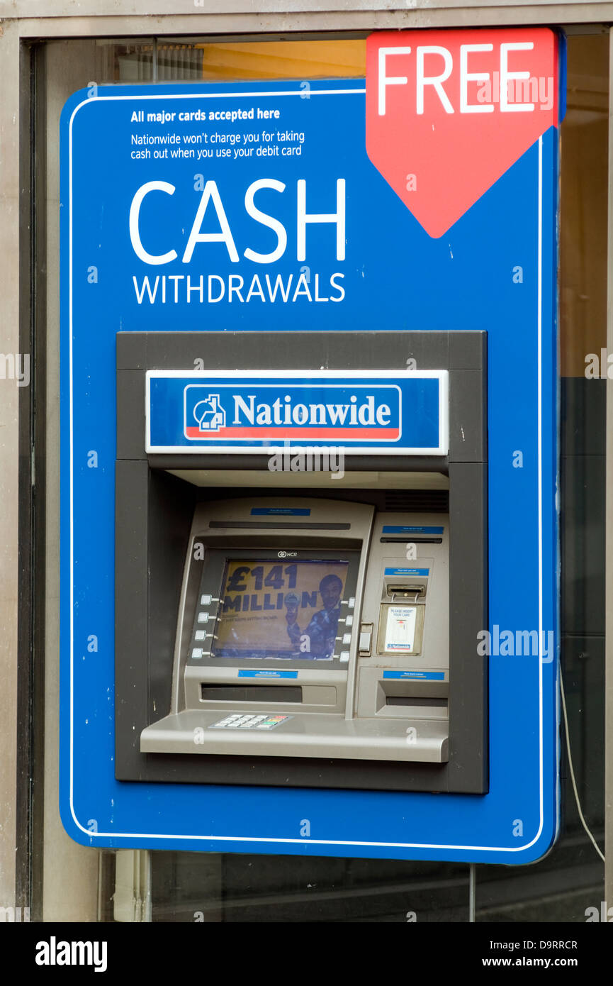Eine landesweite Bank Geldautomaten Stockfoto Eine landesweite Bank Geldautomaten Stockfoto