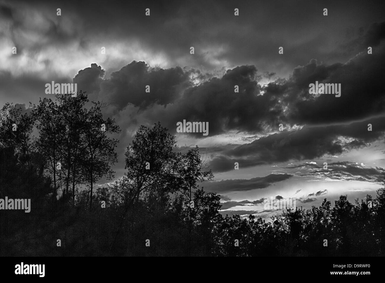 Stürmisches Wetter Stockfoto