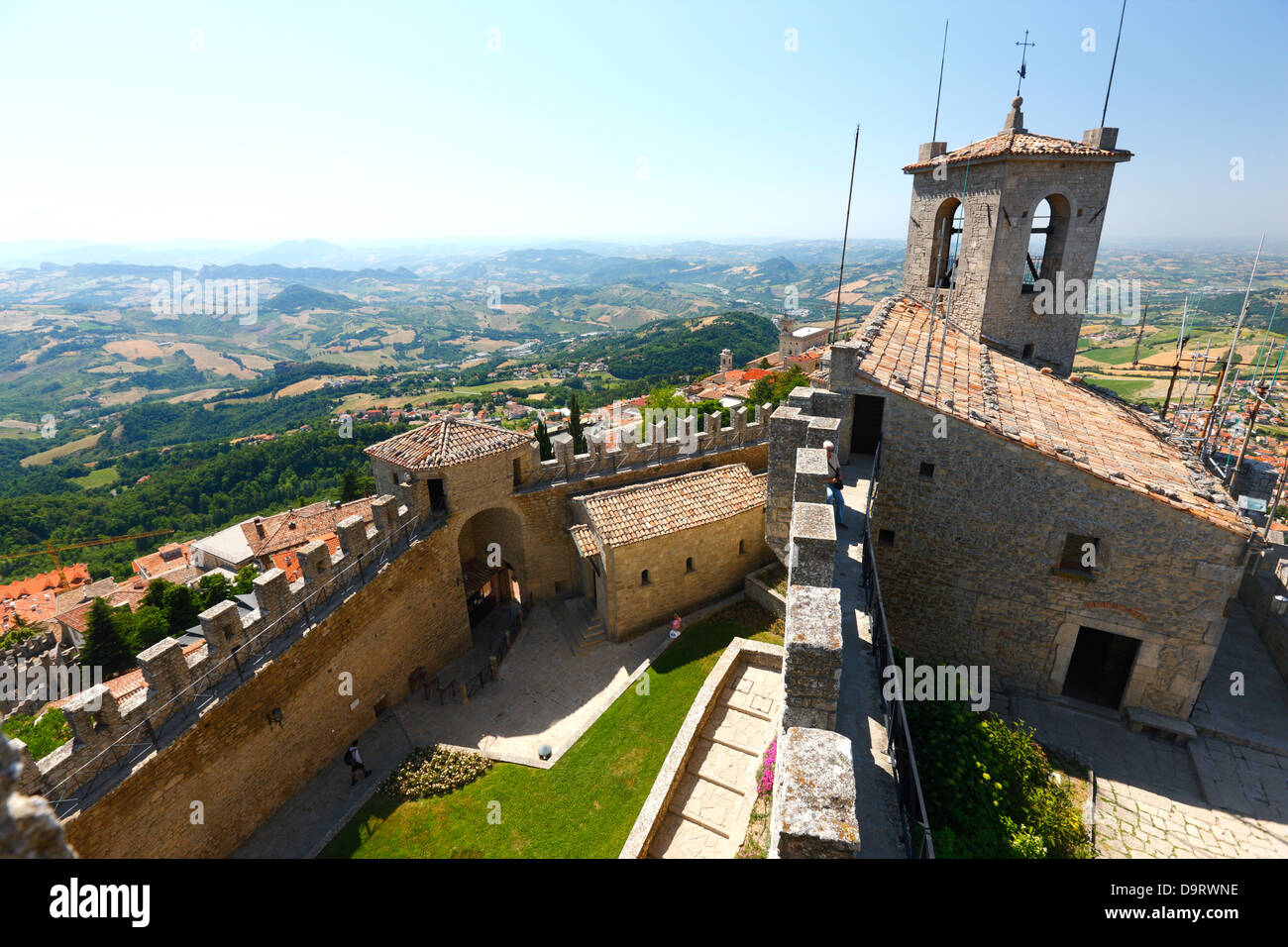 San Marino, Italien Stockfoto